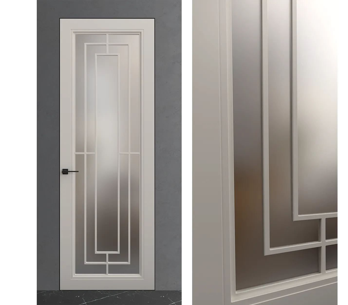 Двери межкомнатные Рифма RF 8-С Эмаль